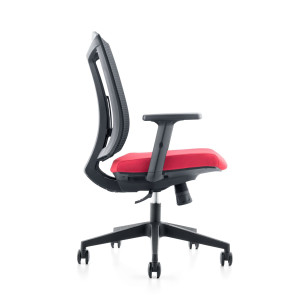 搖擺斜躺金屬絲網扶手椅辦公椅AS-6206B